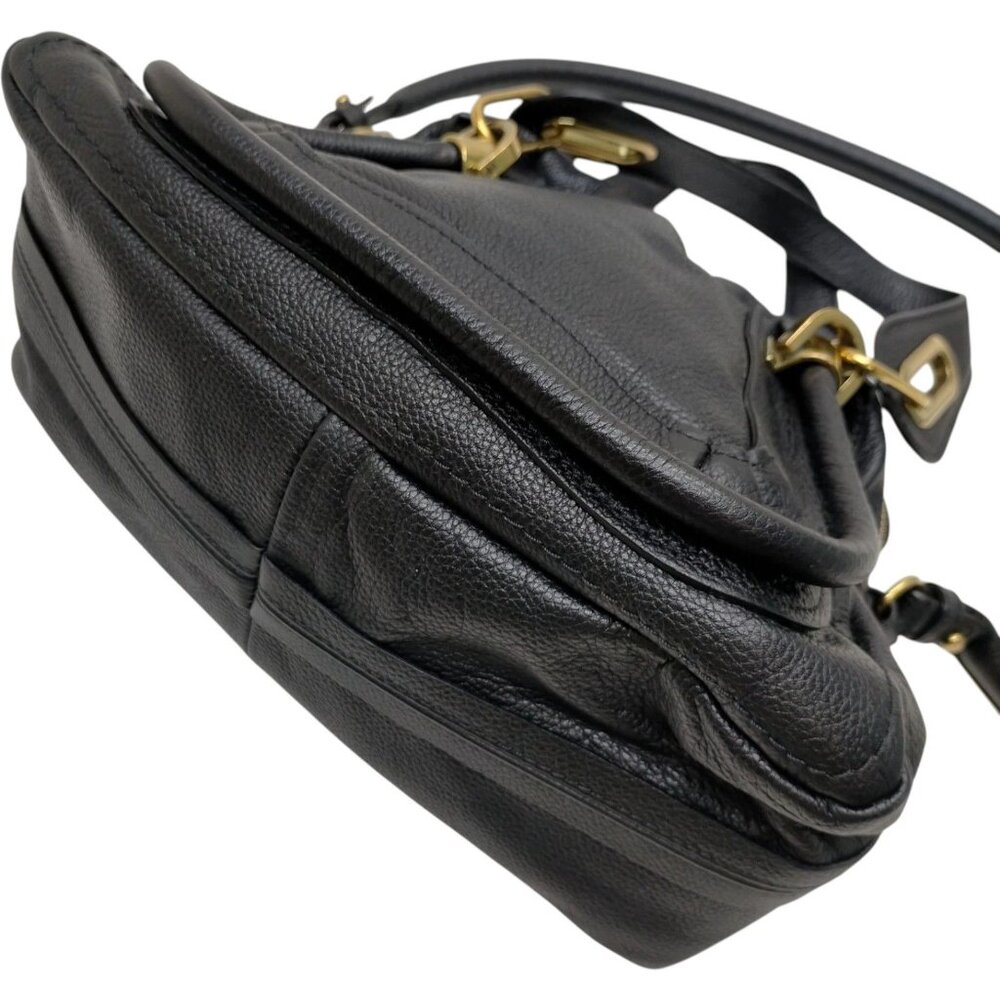 (L5) Chloe Crossbody Bag Black Leather - Picture 4 of 8